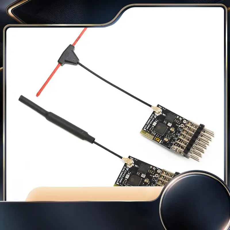 

ELRS 2.4G 7CH PWM Receiver Expresslrs RX 2400RX PWM/CRSF Protocol For RC FPV Drone Fixed Wing Quadcopter, Straight Easy To Use