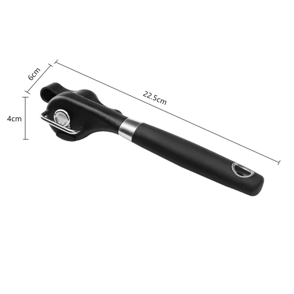 Cans Jar Opener Professional Kitchen Tools Bottle Opener Knife Handheld Manual Can Tin Opener Side Cut Manual