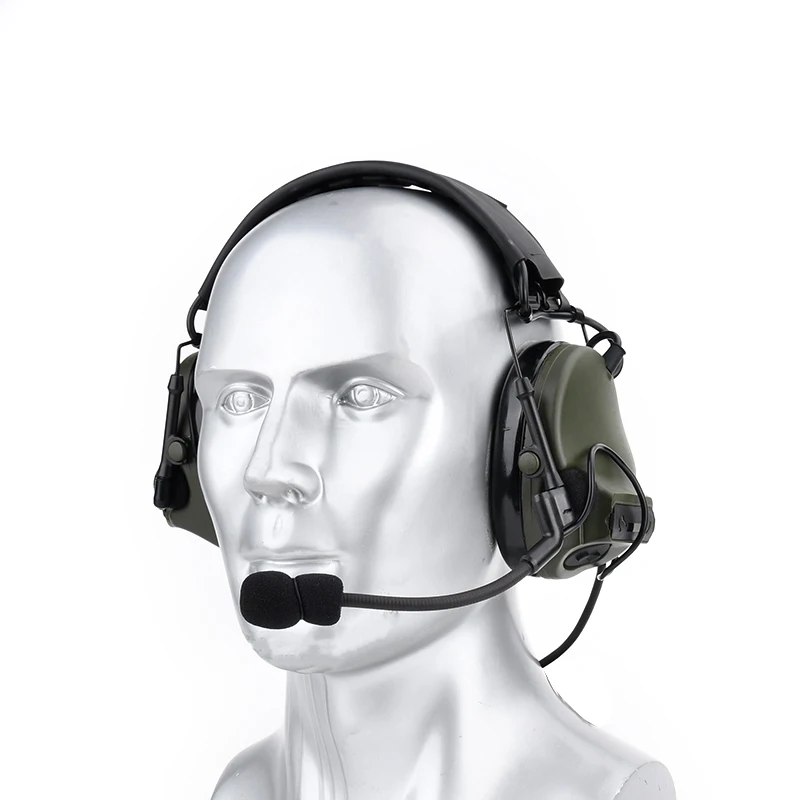 WADSN Tactical C3 Headphone Outdoor Hunting Communication Earphone Airsoft Shooting Headset U94 PTT KENWOOD