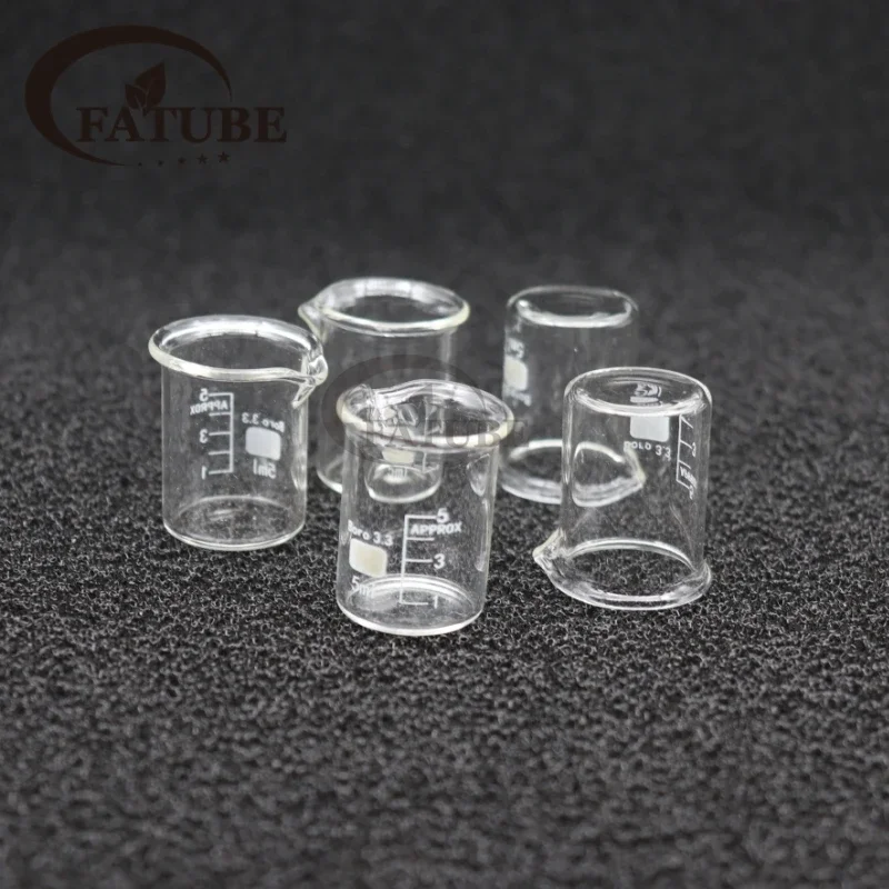 5PCS Measuring Cup for Trilogy RTA Glass 2ml 3.5ml