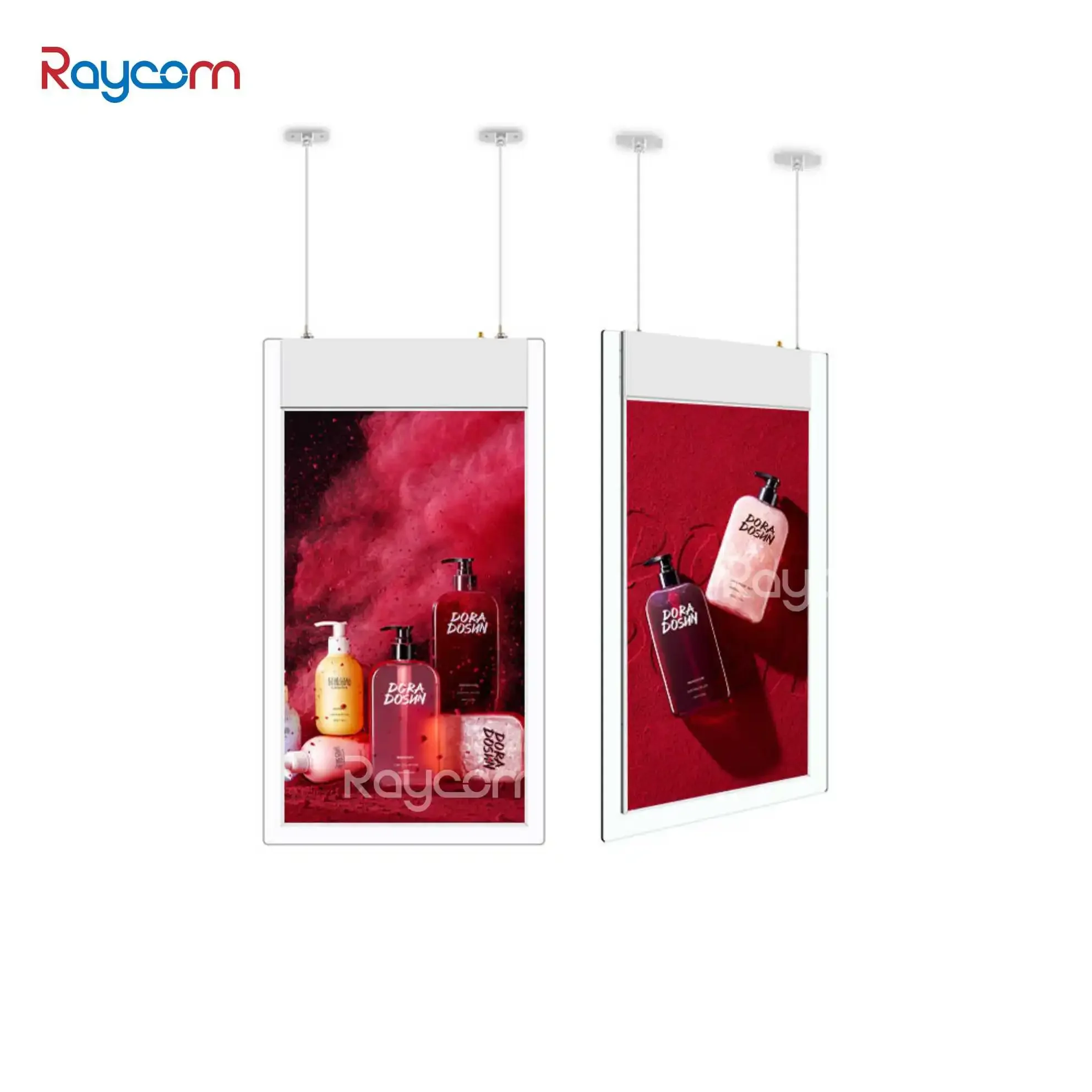 Raycom P5 Model Double Sided LCD Outdoor Digital Display Advertising Screen 45/50/55  for TV Retail Signage