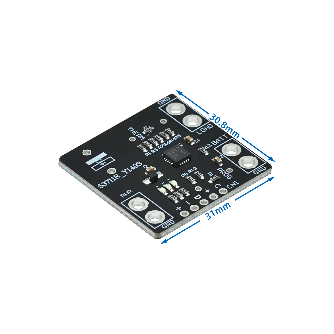 MCP73871 USB 5V DC Power Boost Solar Lipoly Lithium Lon Polymer Charger Board 3.7V/4.2V Battery Management Charger Module