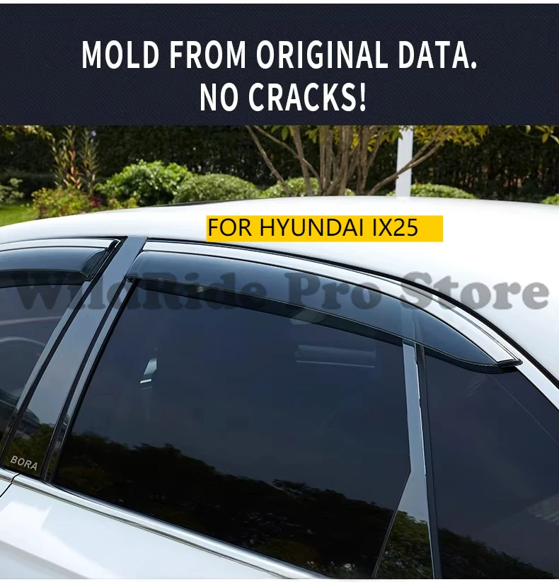

FOR HYUNDAI IX25/Creat Shade Rain/Sun/Wind Guard Deflectors Auto Parts