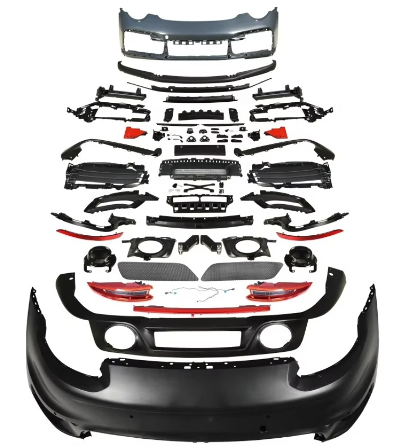 Bodykit For 991 2012-2018 Facelift to 2023 992 Turbo SD Style with DRL Light Diffuser Lip Bumper grill High Quality