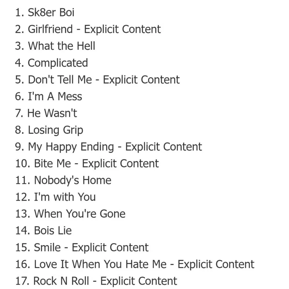 Avril Lavigne GREATEST HITS CD - أنثى البوب بانك المميزة مع غناء حيوي لمحبي وجمعها