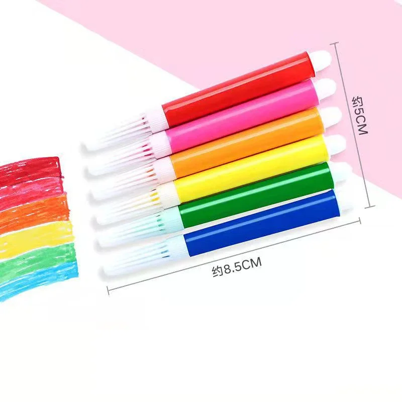 1–10 Stück Sets DIY Graffiti-Tasche mit Marker, handgefertigte Malerei, Vliesbeutel für Kinder, Kunsthandwerk, Farbfüllung, Zeichenspielzeug