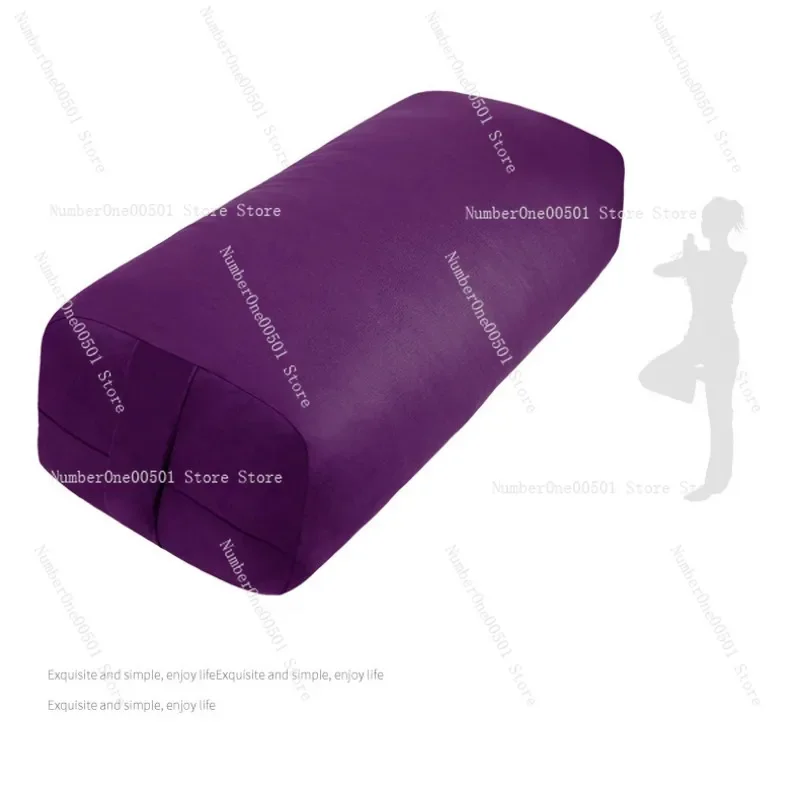 

Yoga Bolster Pillow Cylindrical for Yoga Studio Support Meditation Cushion Prop