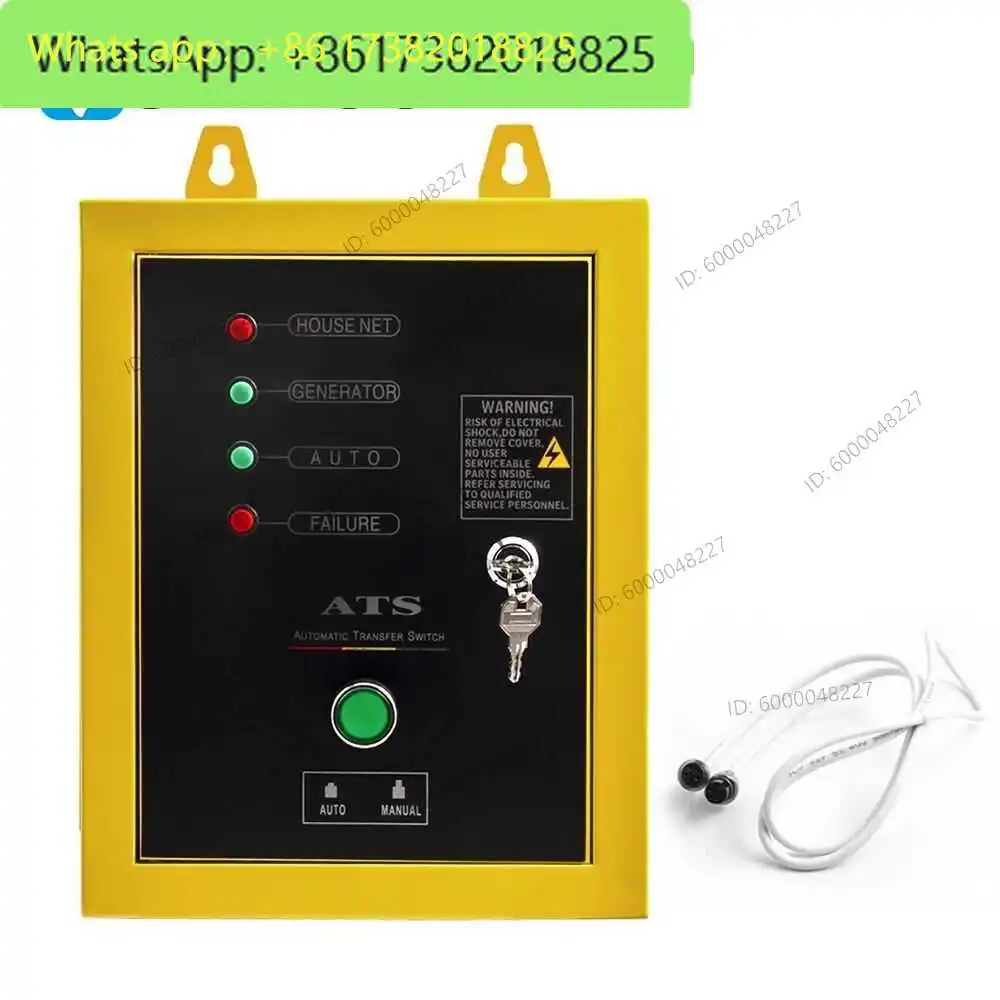 generator 10KW generator ATS control box single/ three-phase automatic start-stop controller module
