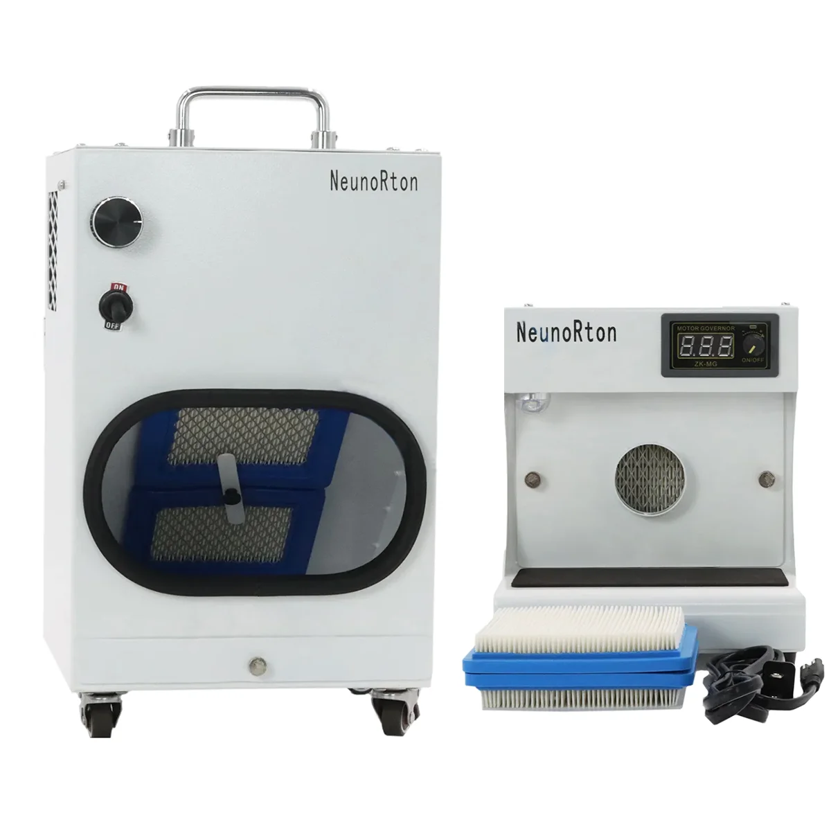Desktop Dental Vacuum Cleaner Portable Dental Dust Collector Extractor Dental Lab Grinding Sandblasting Dust Suction Machine