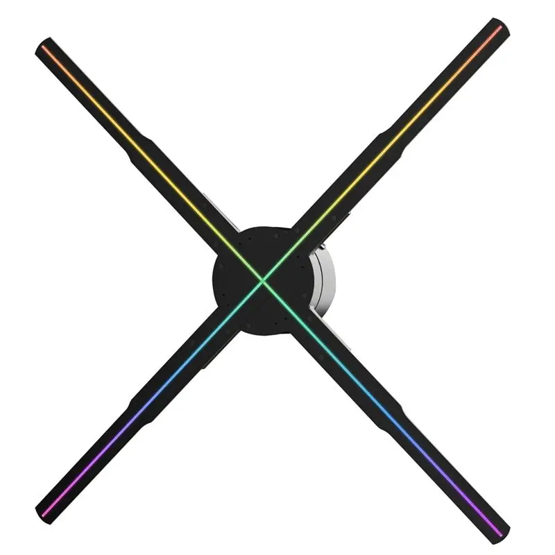 

YLS-Wifi 3D Holographic Projector 678LED 56Cm APP Control Holographic Player For Imagevideo Store Advertising Display