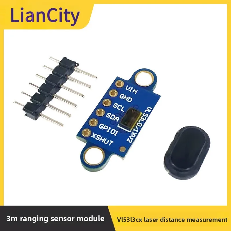 

VL53L3CX Laser Distance Measurement 3Rice Distance Sensor Module Multi-target Detection Compatible Optical Cover Glass
