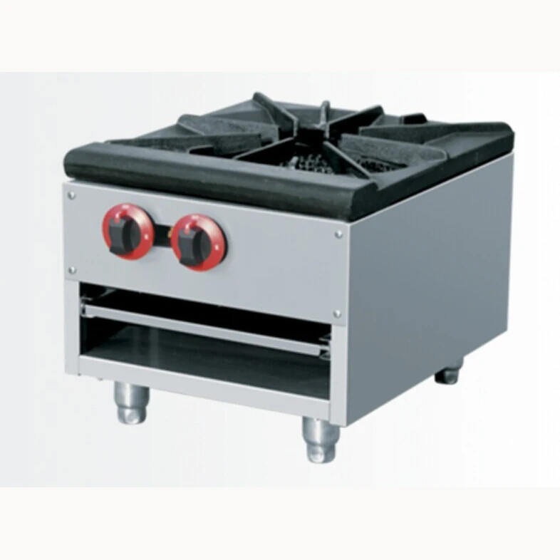 COMMERCIAL HOTEL STAINLESS STEEL SINGLE GASS TABLE TOP BURNER