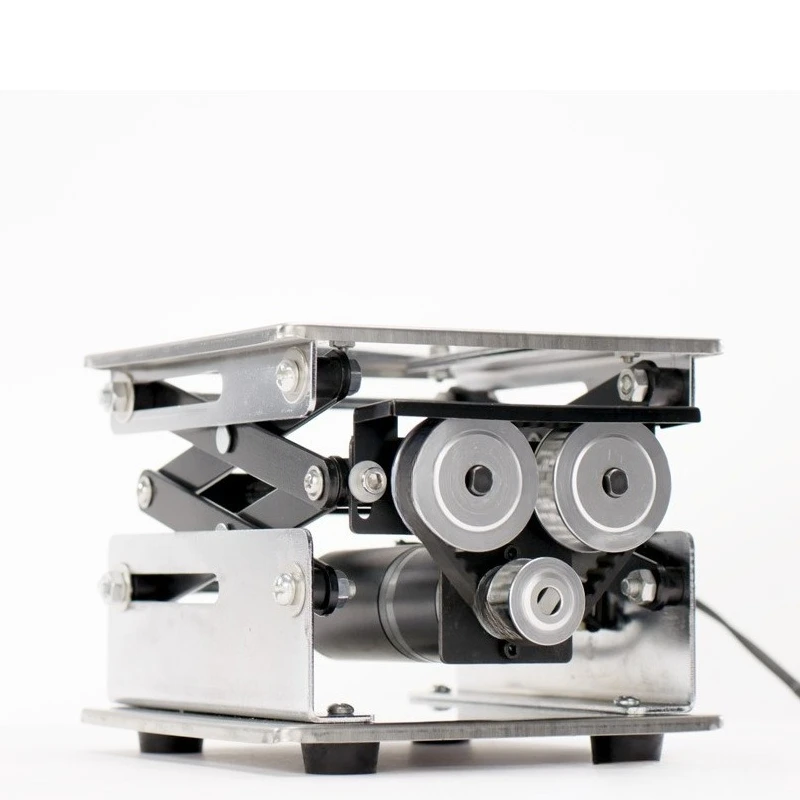 

Маленький электрический подъемный стол из нержавеющей стали, подъемная платформа 200*200 с дистанционным управлением