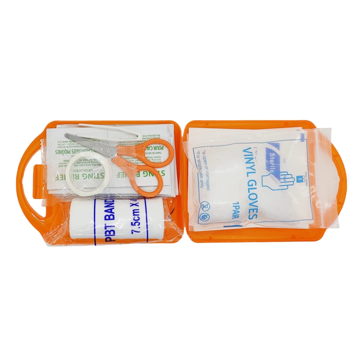 Portable Pet Emergency Kit Lightweight Dog First Aid Box Pets Care Travel Accessories for Wounds Cuts or Minor Injuries