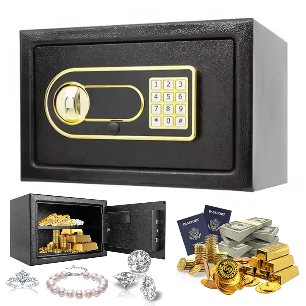 Electronic Box Anti-Theft Password Box Locked Cabinet for Home Office Hotel Business