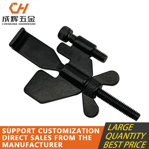 Hotel anti-theft security portable 304 stainless steel door stopper, home girl living alone anti-wolf door top stopper