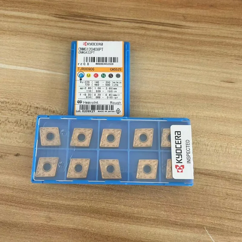 

CNMG120404-PT CA5525/CNMG120408PT CA5525/CNMG120412PT CA5525 твердосплавные вставки для токарных лезвий с ЧПУ 10 шт.