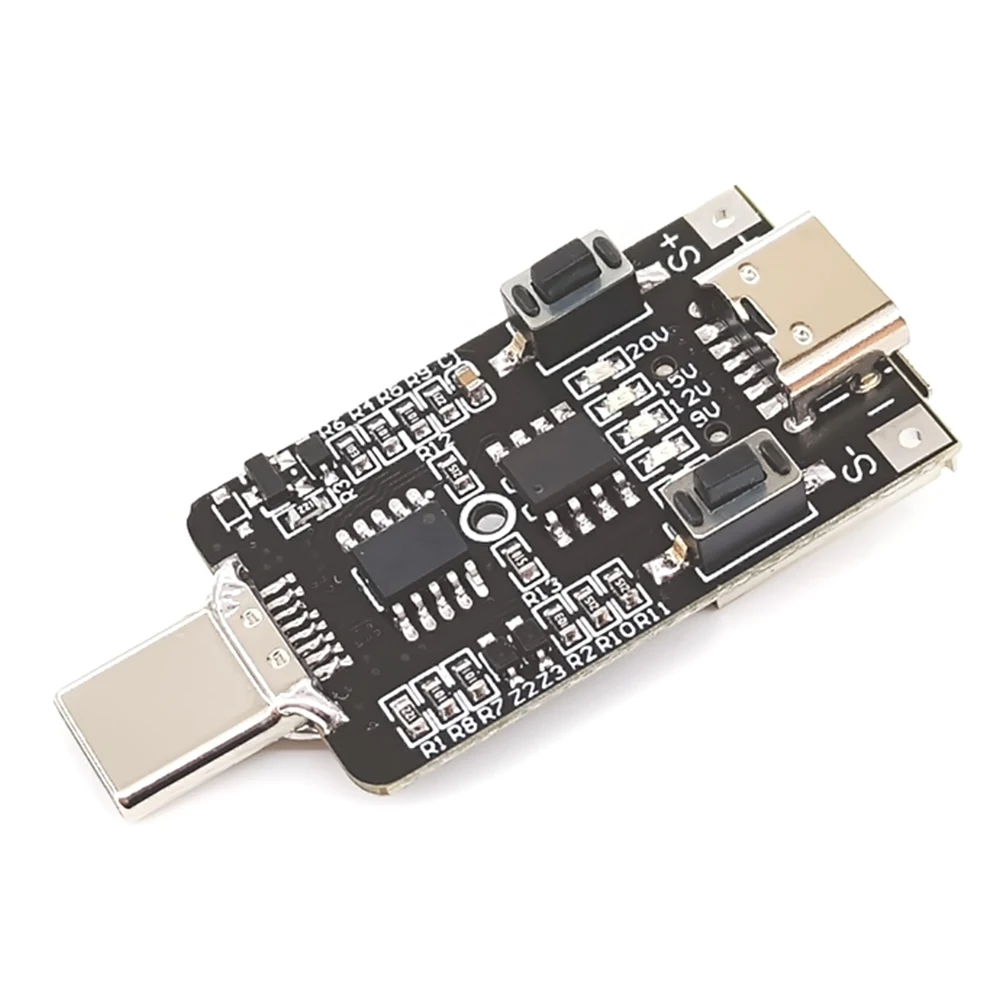 PD/QC Decoy Trigger Board USB Type-C 5V 9V 12V 15V 20V Batteria Ricarica Veloce Modulo PD2.0 3.0 Trigger Ricarica Veloce