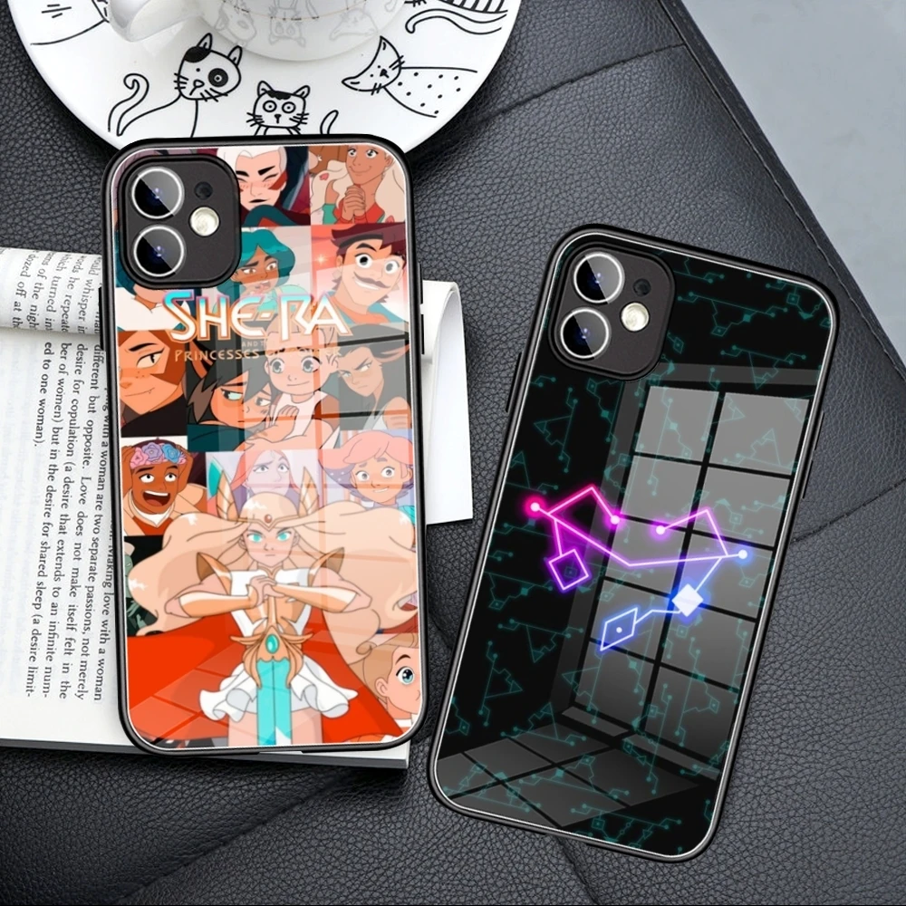 She-Ra and the Princesses of Power  Phone Case Tempered Glass FOR IPhone15  14 13 11 12 Pro  X 13 Pro MAX XR XS MINI Covers