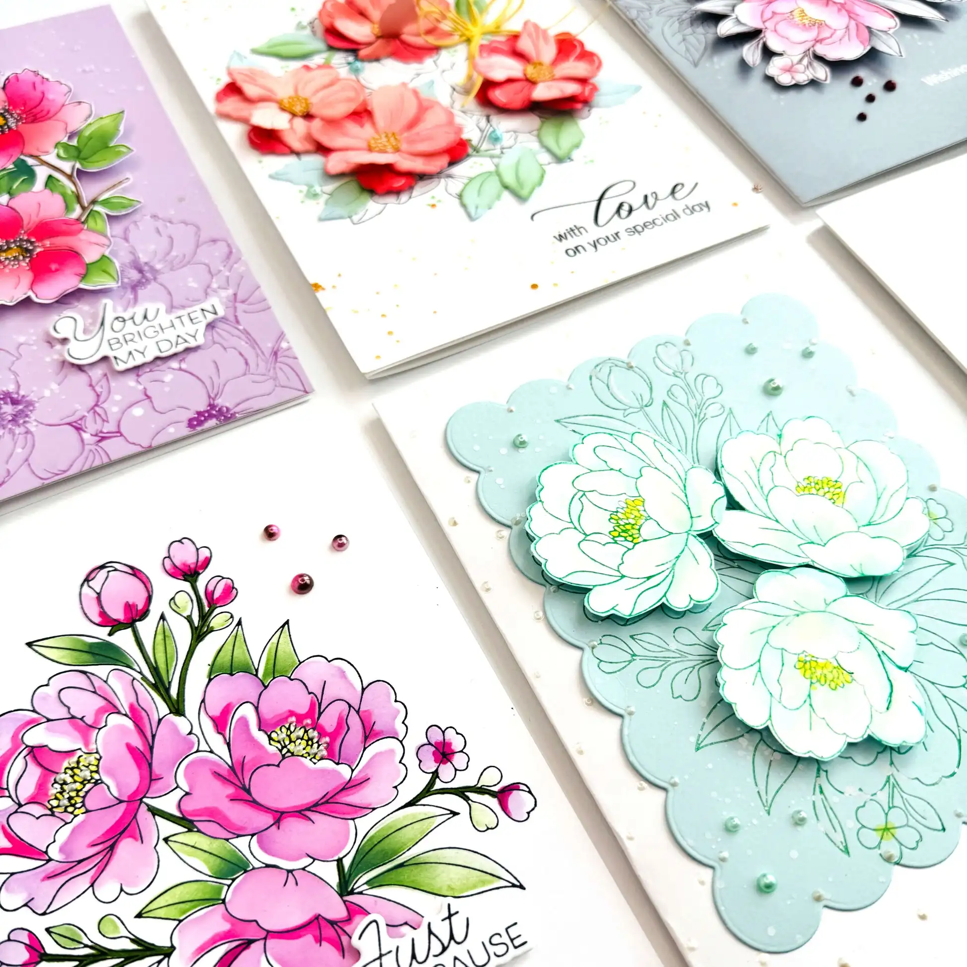 Floral Trio Peony Bouquet Metal Cutting Dies Stencil Hot Foil for DIY Making Card Scrapbook Embossed Craft Decoration May 2026