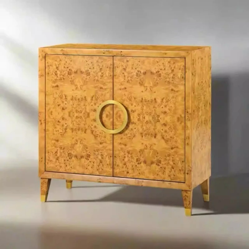 

Nordic medieval antique simple entry door shoe cabinet locker porch cabinet villa retro double door