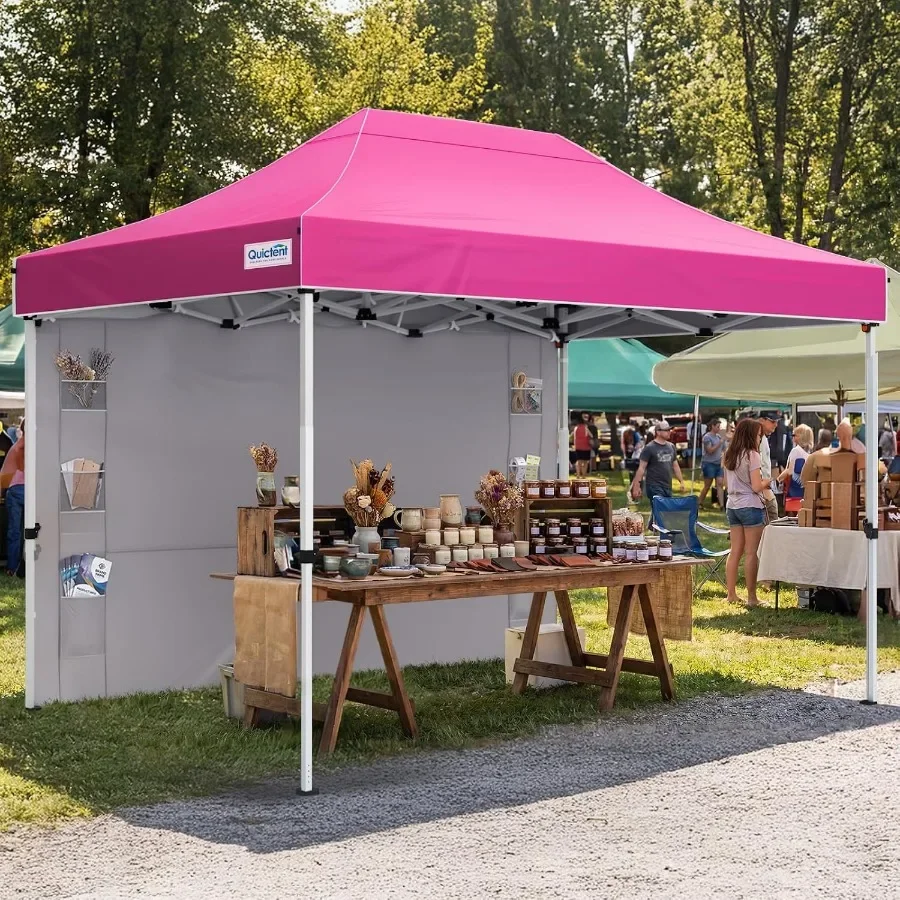 eavy Duty Pop up Canopy Tent with Wheeled Bag