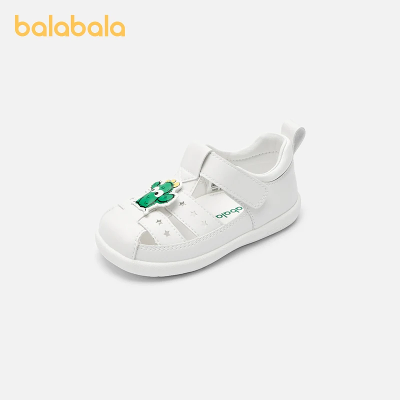 Balabala Sandals Boys Baby Walking Shoes Infant Shoes 2024 Summer New Collection Cute Breathable and Slip-resistant