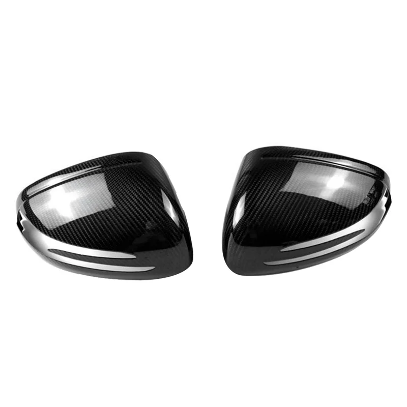 

A64P-For Mercedes Benz R172 R197 R231 SLK200 SLC SL Real Carbon Fiber Side Rear View Mirror Cover Trim Side Wing Mirror Caps Par