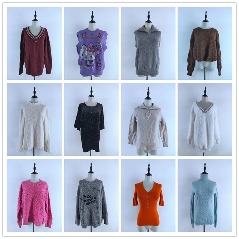 

Vintage Commute Sle Sweater Warm Casual Unique High-End Feelings Autumn Polyester Fiber Long Sve V-Ne Regular Length