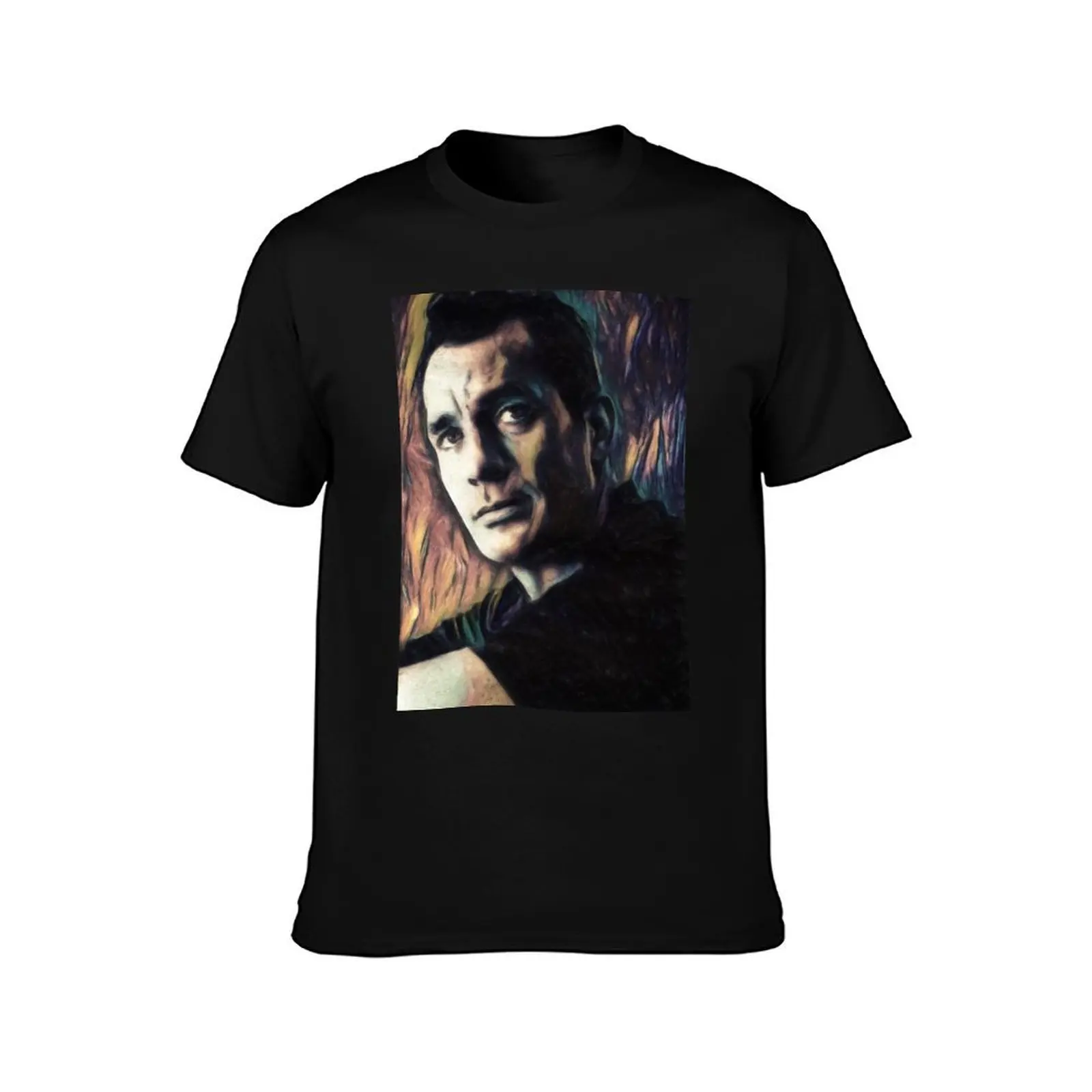 Jack Kerouac T-Shirt, Summer Casual Cotton Tee, Oversized Streetwear Tops, Vintage Graphic Print, Loose Fit Short Sleeve
