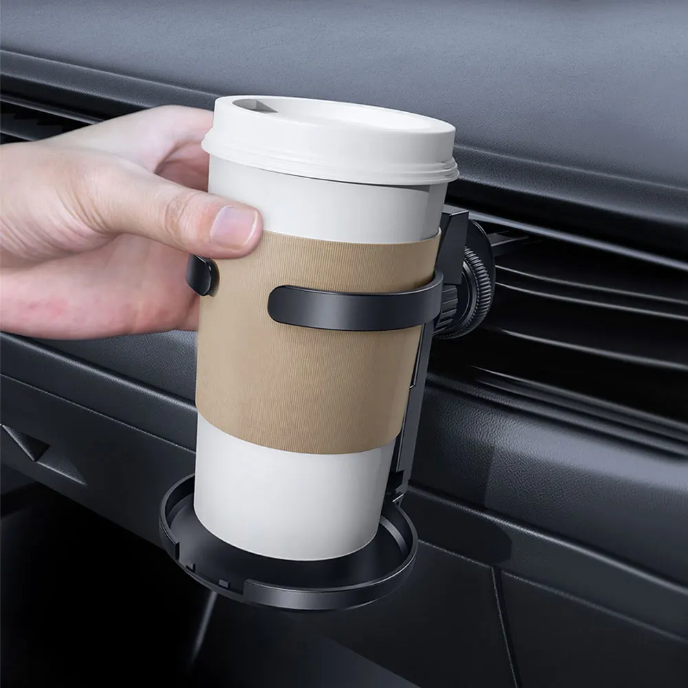 

1Pc Car Air Vent Outlet Cup Holder Drink Bottle Holder Foldable Beverage Ashtray Mount Stand Universal Car Interior Accessories