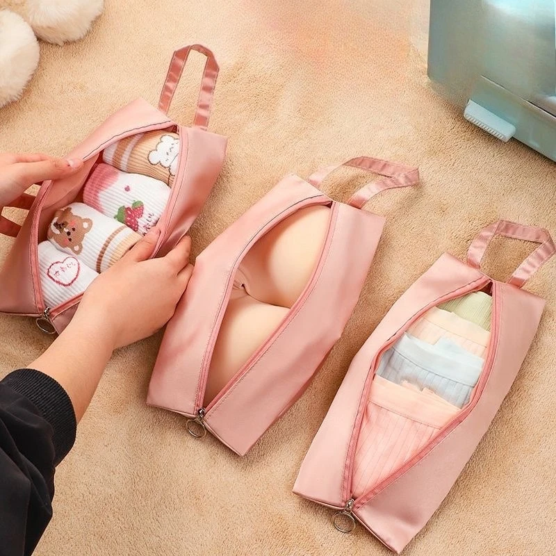 1-4pcs Portable Travel Underwear Socks Storage Bag Waterproo