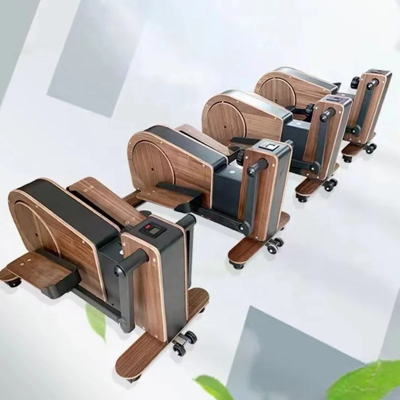 New Unique solid wood Home Fitness cardio cross trainer Elliptical machine Transverse swing machine Horizontal Stepper