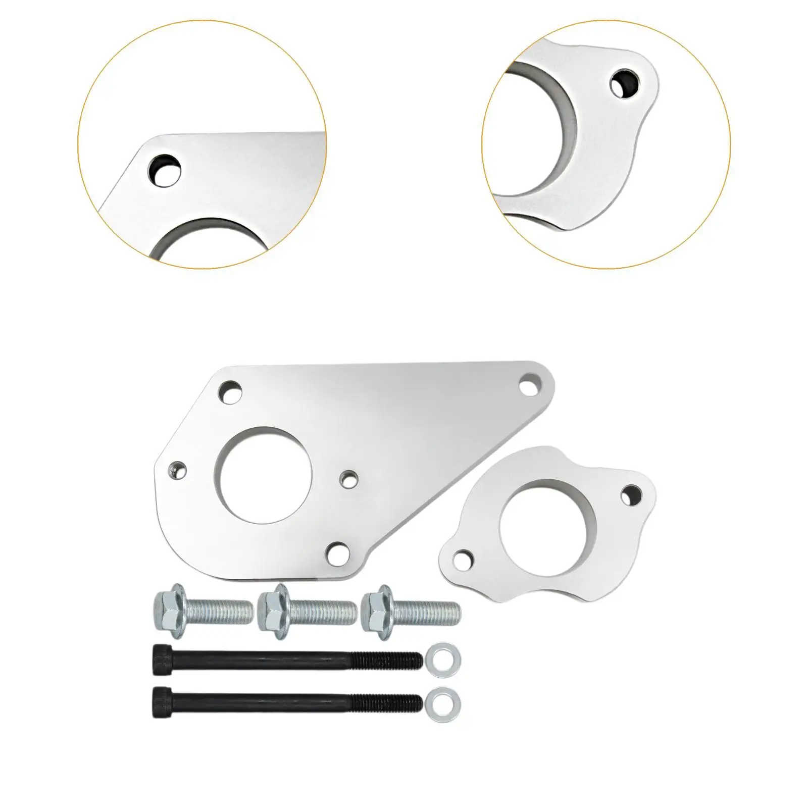 Power Steering Pump Kits Aluminum Alloy Bracket Set Wear Resistant Replacement Parts for Chevrolet Camaro LS1 5.7 V8