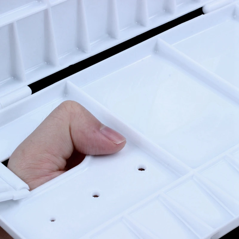 2X صينية طلاء فنية لوحة ألوان مائية زيتية للفنانين بيضاء 33 شبكة مقاس كبير