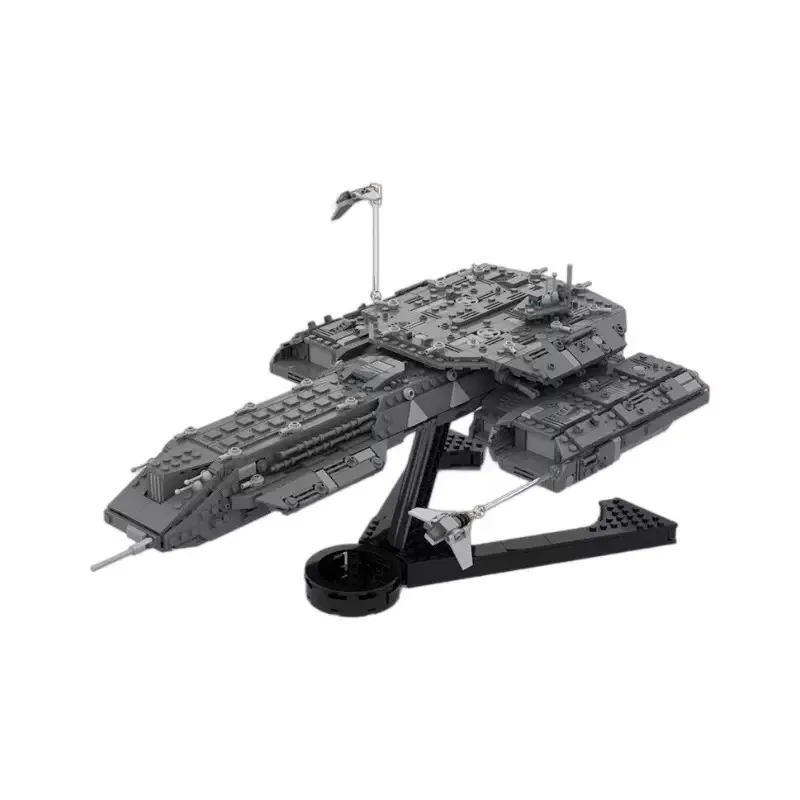 MOC-136473 Stargate BC-304 Daedalus Deep Space Carrier-klasse Battle Cruiser Model Bouwstenen Kit Speelgoed Verjaardag Kinderen Gift