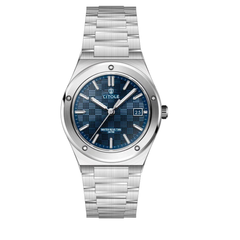 New Fashion DANIEL GORMAN Watch 42MM Japan Miyota Quartz Watches For Men Green Color Stainless Steel Reloj Hombre