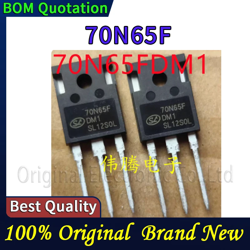 10個-ロット-70n65f-sgt70n65fdm1-70n65fdm1-オリジナル-在庫あり-高品質