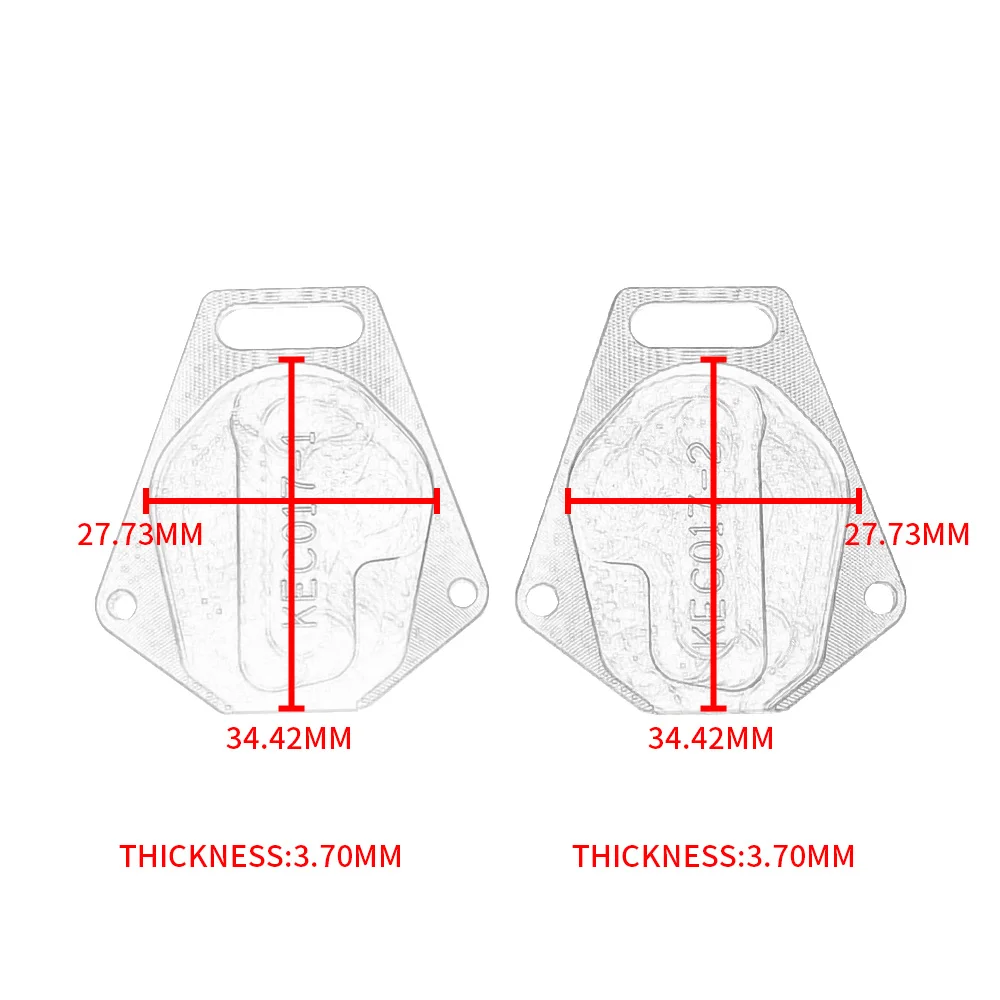 오토바이 키 커버 캡, 크리에이티브 모터크로스 키 케이스 쉘, DUKE RC 390 125 200 250 690 SMC 엔듀로 990 950 어드벤처