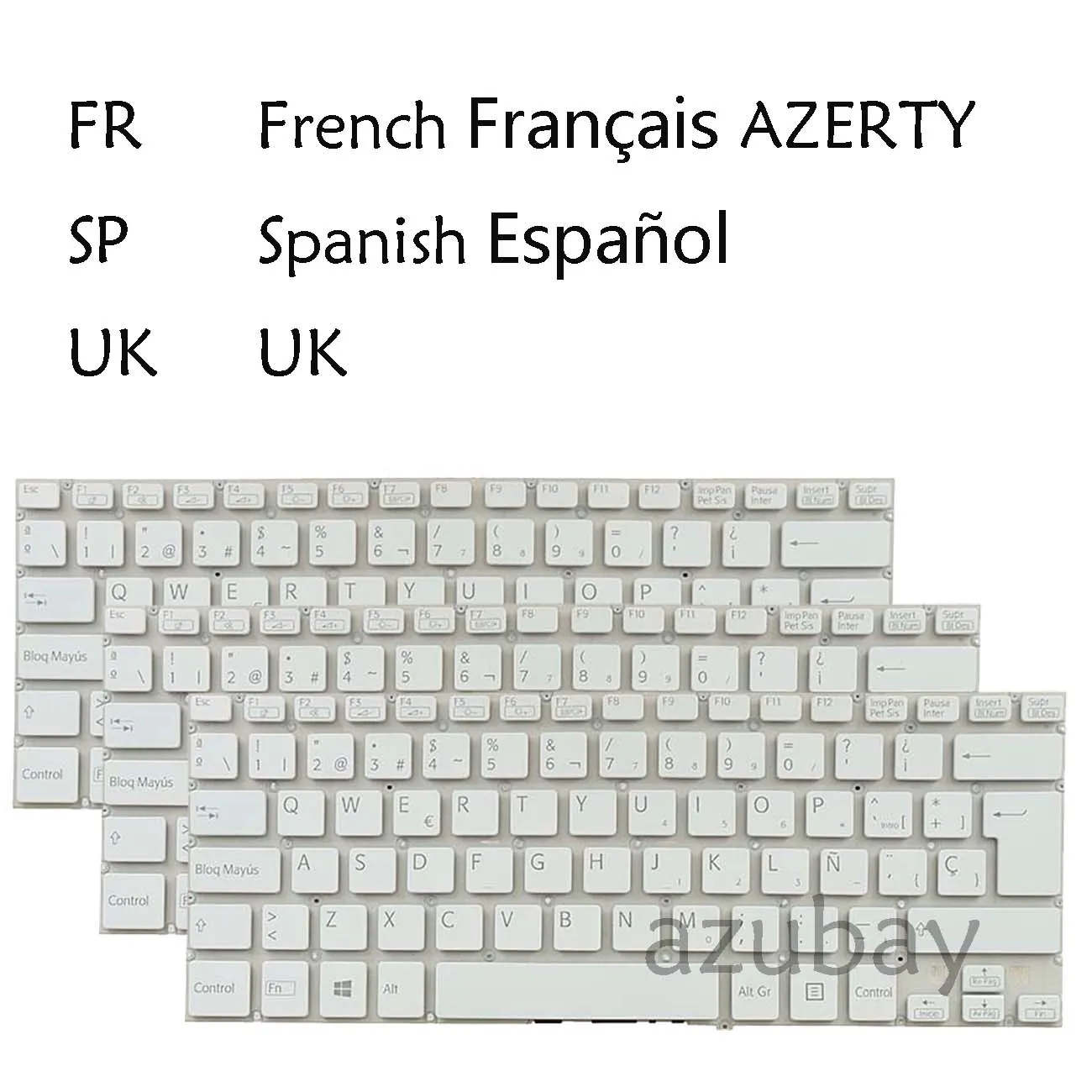Francês azerty sueco finlandês dinamarquês norueguês reino unido espanhol teclado para sony vaio svf14e svf142 svf1422 svf143 svf144 retroiluminado
