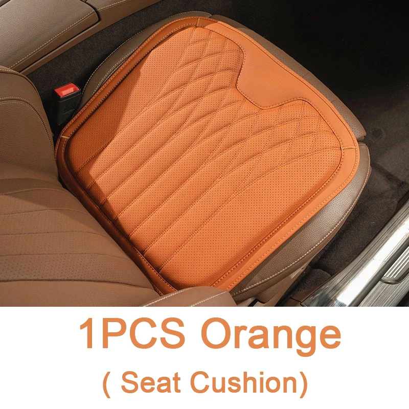 New Car Seat Cover Leather Seat Cushion Car Lumbar Support Pillow For Volvo All Models XC60 XC90 V40 V60 V90 S40 S60 S90