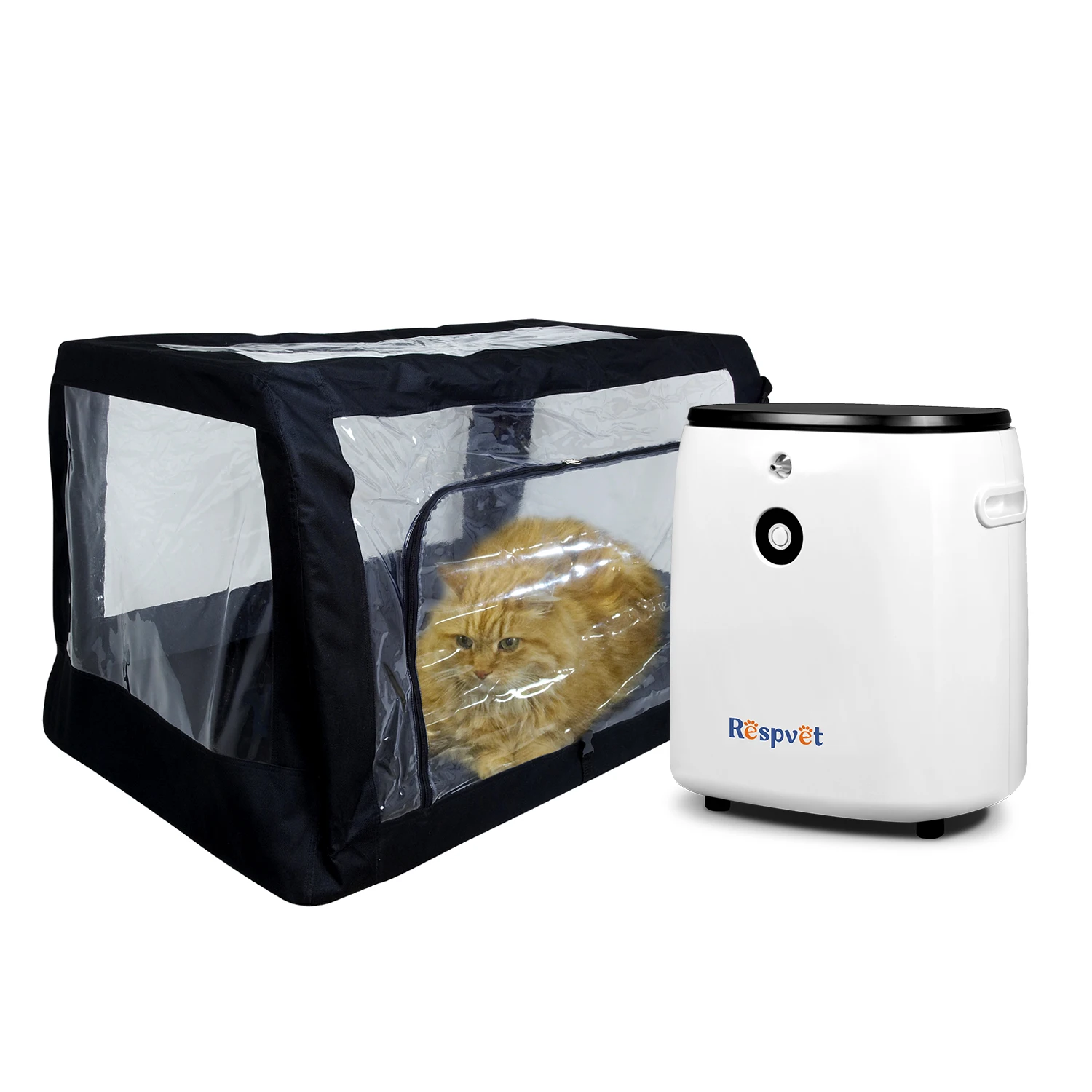 2026 Rsepvet 1-7L Flow Dog Therapy Mini Vet for Animals Incubator Oxygen Concentratorin stock