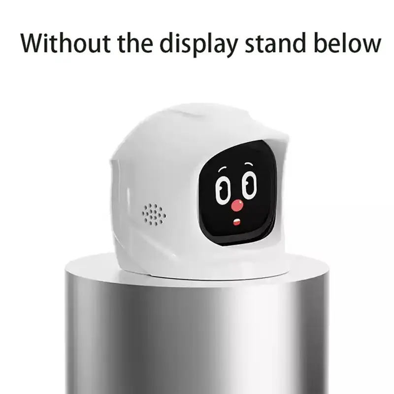 Voiture intelligente électronique pour animaux de compagnie, véhicule tendance, monté sur compagnon, avec Expressions de la facia, pour décorations pour enfants