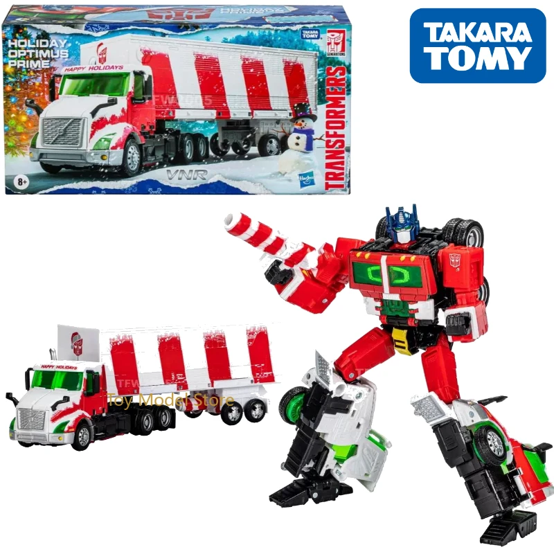 متوفر في المخزون Takara Tomy Transformers G Series مرتبطة VNR Holiday Optimus Prime The Last Knight شخصيات الحركة على طراز الفيلم ToysGifts
