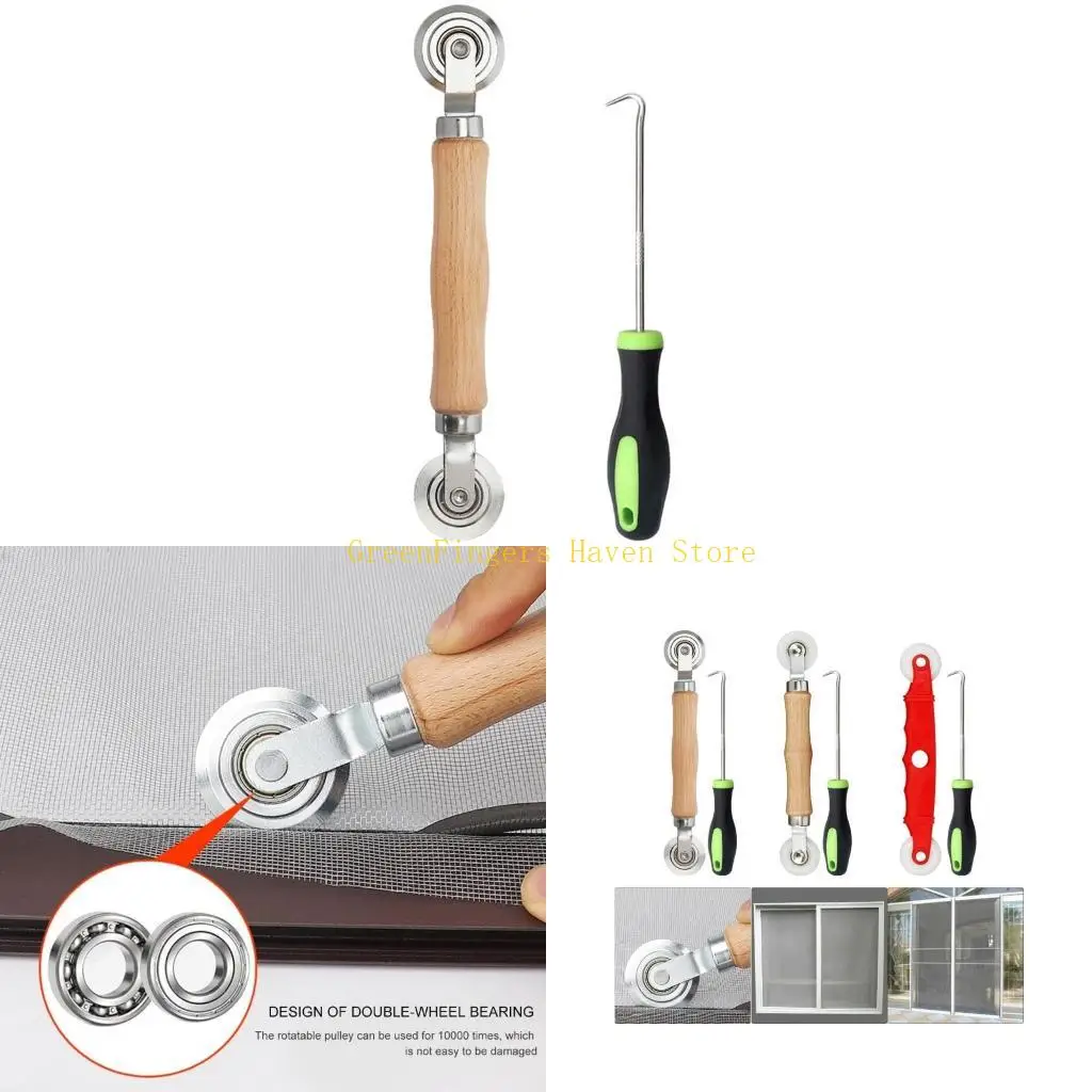 

F68D -экрановый инструмент ролика с удалением сплайнового экрана для ремонта экрана сплайна для установки окна экрана дверей