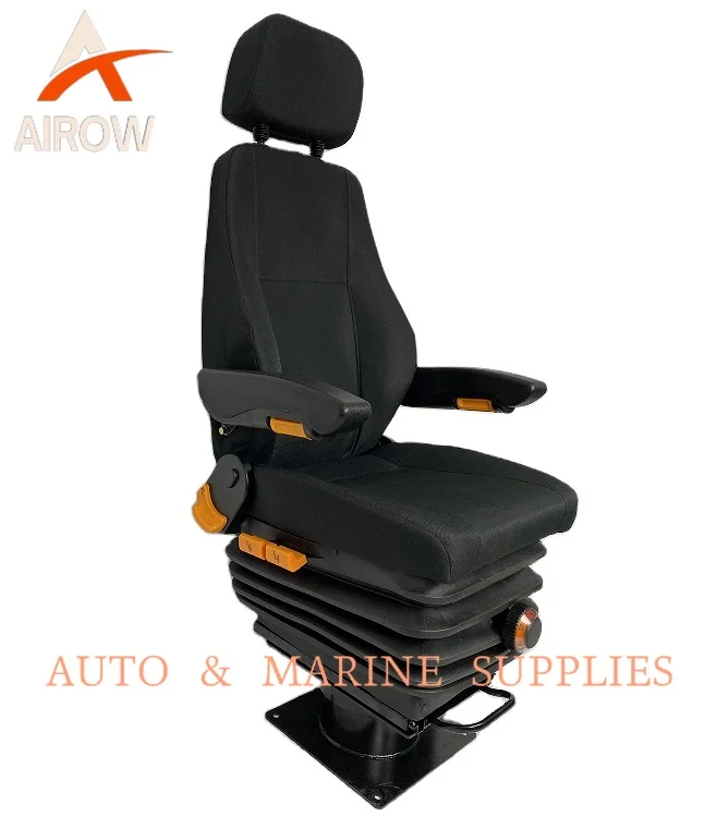 Airow auto Factory Sells Lifting and Adjustable Yacht Marine Ship Driving Seat Chair Marine Boat Pilot Captain Ship Chair