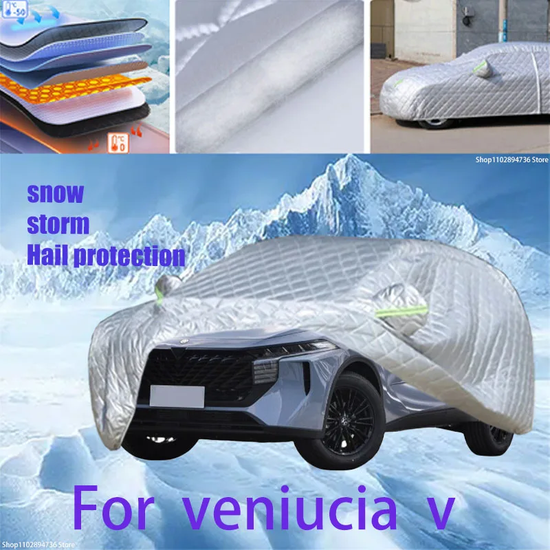 

For veniucia v Outdoor Cotton Thickened Awning For Car Anti Hail Protection Snow Covers Sunshade Waterproof Dustproof