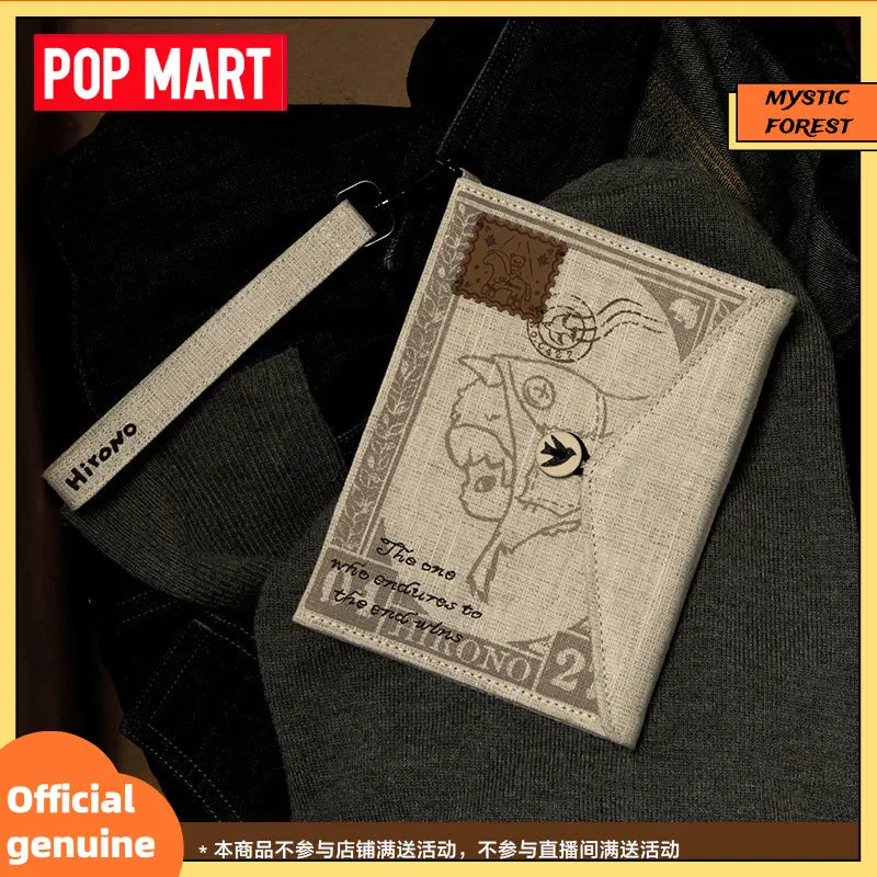 New POP MART Original Hirono Passport Holder Fabric Passport Cover The Mist Walker Series Travel Document Blind Box - view 2