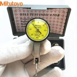 Mitutoyo kadranlı gösterge Analog kol arama göstergesi doğruluk 0.01 aralığı 0-0.8mm çap 32mm ölçme aracı