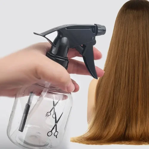 Imagen 2 del producto Botella pulverizadora de peluquería de 250ML, herramientas para el cabello, peluquero, rociador de agua, estilo de maquillaje transparente, botellas pulverizadoras de plástico portátiles